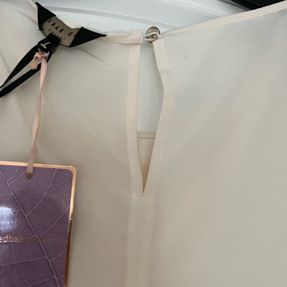 Ted Baker Cream Sleeveless Blouse - Picture 5 of 7